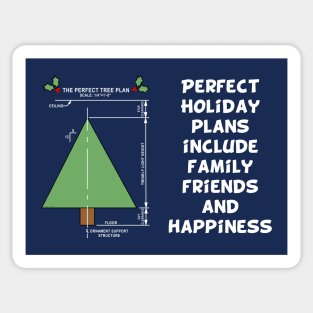 Perfect Holiday Plans Sticker